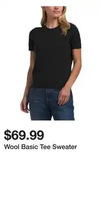 TJ Maxx Wool Basic Tee Sweater offer