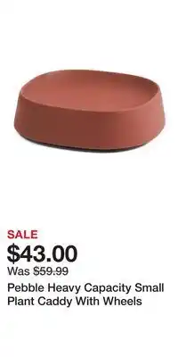 TJ Maxx Pebble Heavy Capacity Small Plant Caddy With Wheels offer