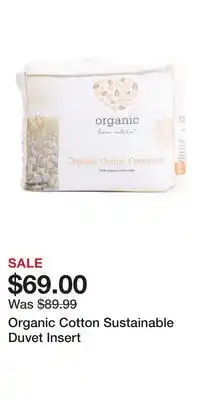 TJ Maxx Organic Cotton Sustainable Duvet Insert offer