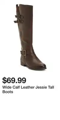 TJ Maxx Wide Calf Leather Jessie Tall Boots offer