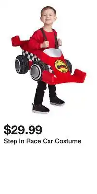 TJ Maxx Step In Race Car Costume offer