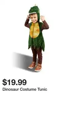 TJ Maxx Dinosaur Costume Tunic offer