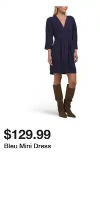 TJ Maxx Bleu Mini Dress offer