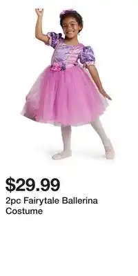 TJ Maxx 2pc Fairytale Ballerina Costume offer