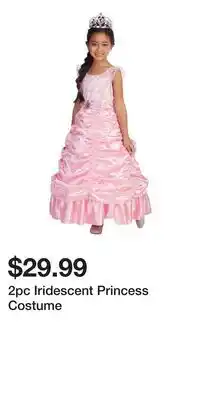 TJ Maxx 2pc Iridescent Princess Costume offer