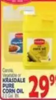 Bravo Supermarkets Krasdale pure corn oil offer