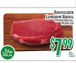 Trade Fair Supermarket SHOULDER LONDON BROIL offer