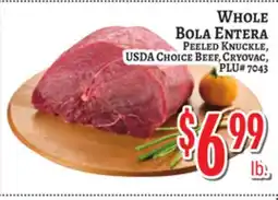 Trade Fair Supermarket WHOLE BOLA ENTERA offer