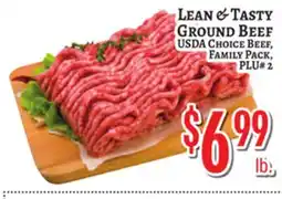 Trade Fair Supermarket LEAN & TASTY GROUND BEEF offer
