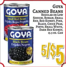 Trade Fair Supermarket GOYA CANNED BEANS offer