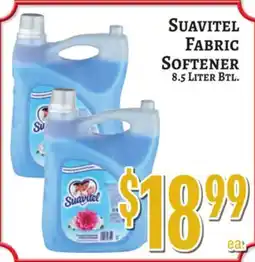 Trade Fair Supermarket SUAVITEL FABRIC SOFTENER offer