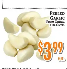 Trade Fair Supermarket PEELED GARLIC offer