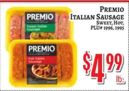 Trade Fair Supermarket PREMIO ITALIAN SAUSAGE offer