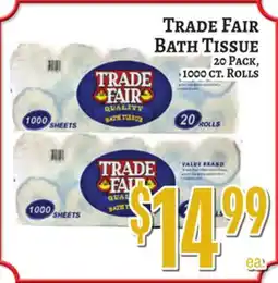 Trade Fair Supermarket TRADE FAIR BATH TISSUE offer
