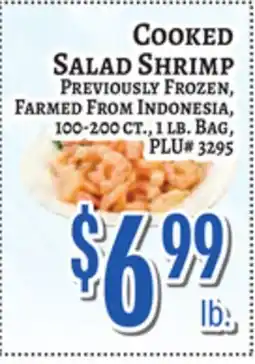 Trade Fair Supermarket COOKED SALAD SHRIMP offer