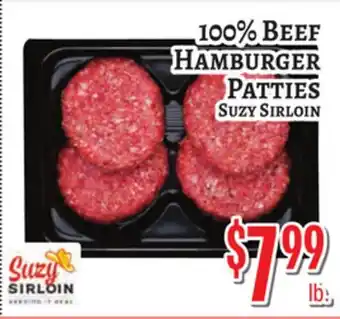 Trade Fair Supermarket 100% BEEF HAMBURGER PATTIES offer