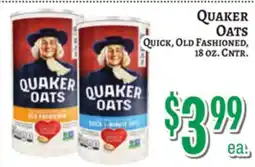 Trade Fair Supermarket Quaker Oats offer