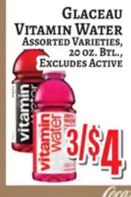 Trade Fair Supermarket GLACEAU VITAMIN WATER offer