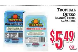 Trade Fair Supermarket TROPICAL Queso Blanco offer