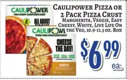 Trade Fair Supermarket CAULIPOWER Pizza OR 2 Pack Pizza Crust offer