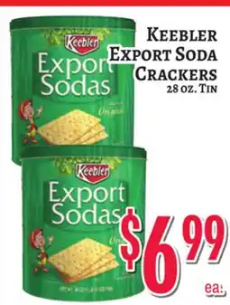 Trade Fair Supermarket Keebler EXPORT SODA CRACKERS offer