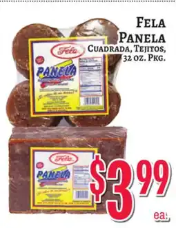 Trade Fair Supermarket FELA PANELA offer