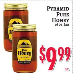 Trade Fair Supermarket PYRAMID PURE HONEY offer