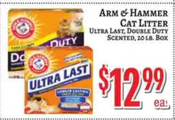 Trade Fair Supermarket ARM & HAMMER CAT LITTER offer
