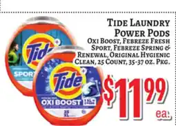 Trade Fair Supermarket TIDE LAUNDRY POWER PODS offer