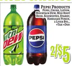 Trade Fair Supermarket PEPSI PRODUCTS offer