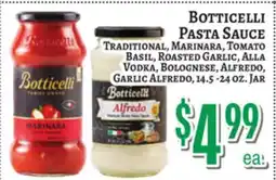 Trade Fair Supermarket BOTTICELLI PASTA SAUCE offer