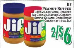 Trade Fair Supermarket JIF PEANUT BUTTER offer