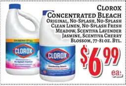 Trade Fair Supermarket CLOROX CONCENTRATED BLEACH offer
