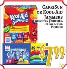 Trade Fair Supermarket CAPRISUN OR KOOL-AID JAMMERS offer