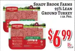 Trade Fair Supermarket SHADY BROOK FARMS 93% LEAN Ground Turkey offer
