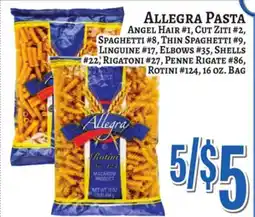 Trade Fair Supermarket ALLEGRA PASTA offer