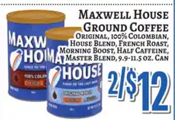 Trade Fair Supermarket MAXWELL HOUSE GROUND COFFEE offer