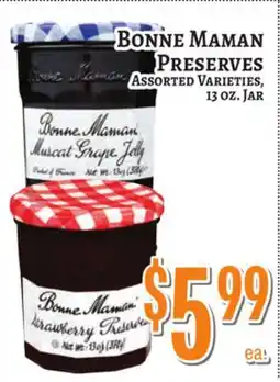 Trade Fair Supermarket Bonne Maman PRESERVES offer