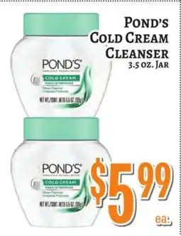 Trade Fair Supermarket POND'S COLD CREAM CLEANSER offer