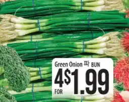Hmart Green Onion BUN offer