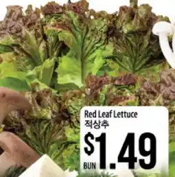 Hmart Red Leaf Lettuce offer