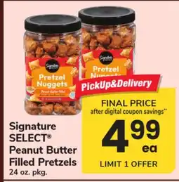 ACME Signature SELECT Peanut Butter Filled Pretzels offer