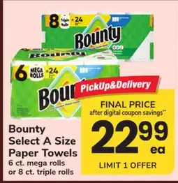 ACME Bounty Select A Size Paper Towels offer