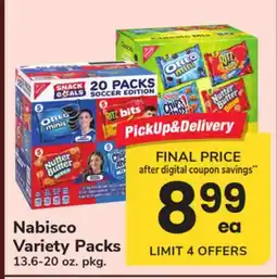 ACME Nabisco Variety Packs offer
