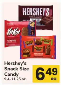 ACME Hershey's Snack Size Candy offer
