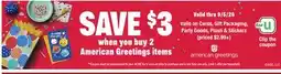 ACME American Greetings items offer