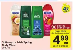 ACME Softsoap or Irish Spring Body Wash offer