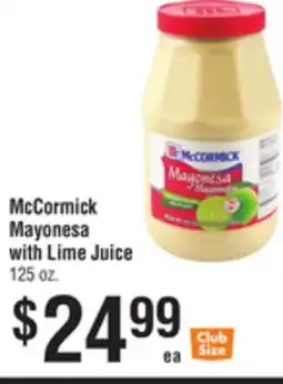 Smart & Final McCormick Mayonesa with Lime Juice offer