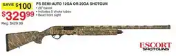 Dunham's Sports ESCORT SHOTGUNS PS SEMI-AUTO 12GA OR 20GA SHOTGUN offer
