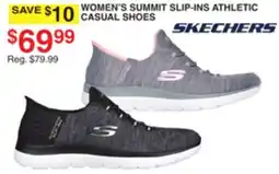 Dunham's Sports SKECHER'S WOMEN'S SUMMIT SLIP-INS ATHLETIC CASUAL SHOES offer